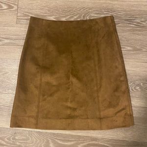 Babaton suede skirt, size 6